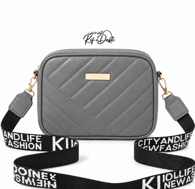 Gray Handbag for Girls & Women