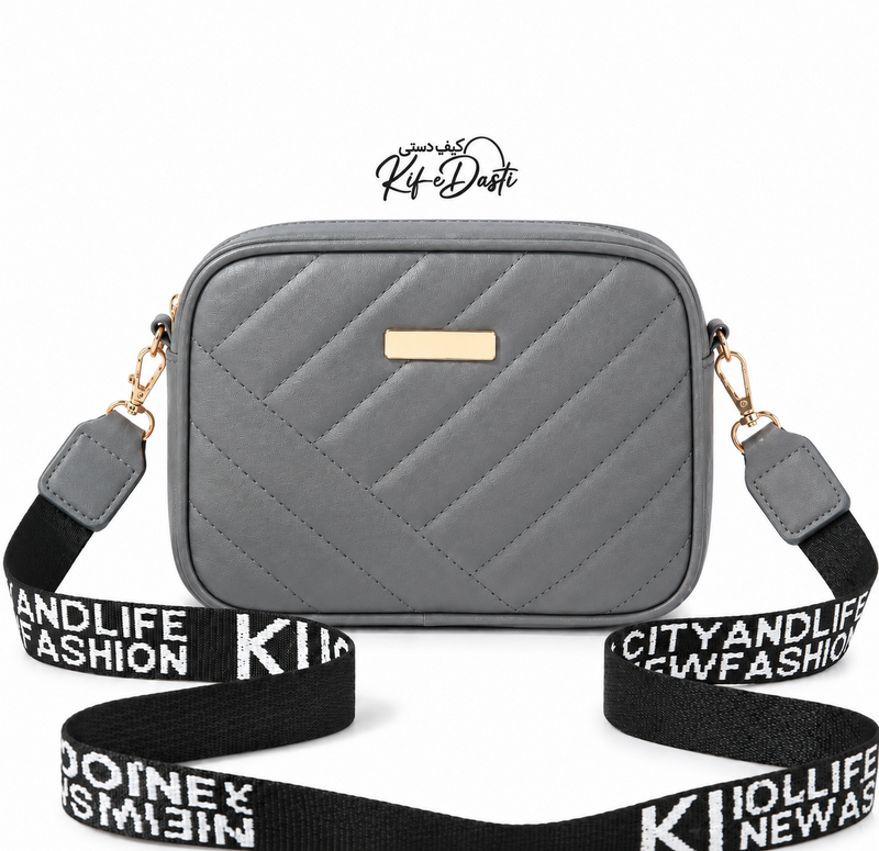 Gray Handbag for Girls & Women